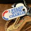 Backpack Charm I Stand with Charlie Backpack Tag Lightweight Backpack Accessory School Bag Charm