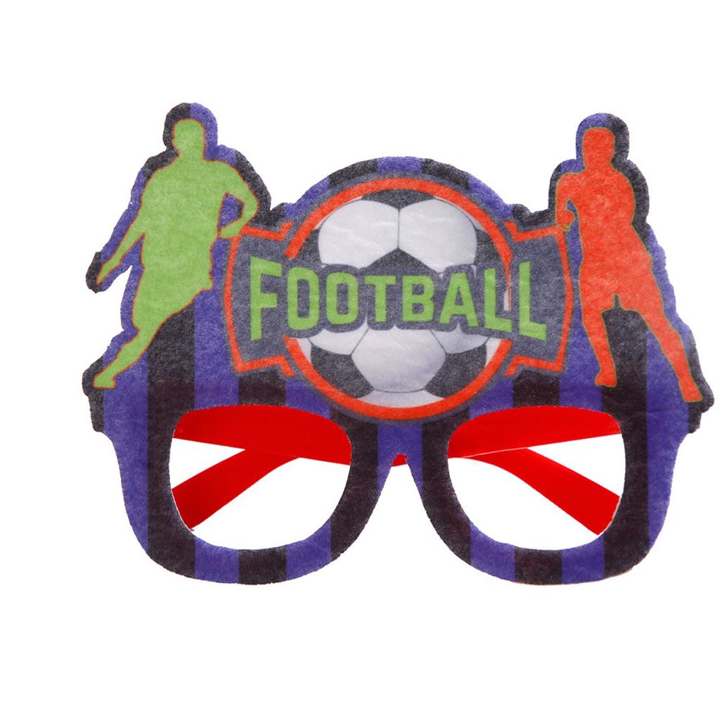 Piece Prop Glasses Party Glasses Football Accessories Decorative Birthdays Novelty Word Sunglasses Photo Funny Cup Themed Fans Football Favors