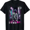 Neo Tokyo Shibuya Cyberpunk Japanese Aesthtic Vaporwave T-Shirt