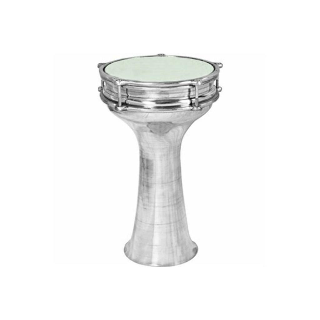 Number 2 Aluminum Darbuka Height 32 Cm Diameter 17 Cm