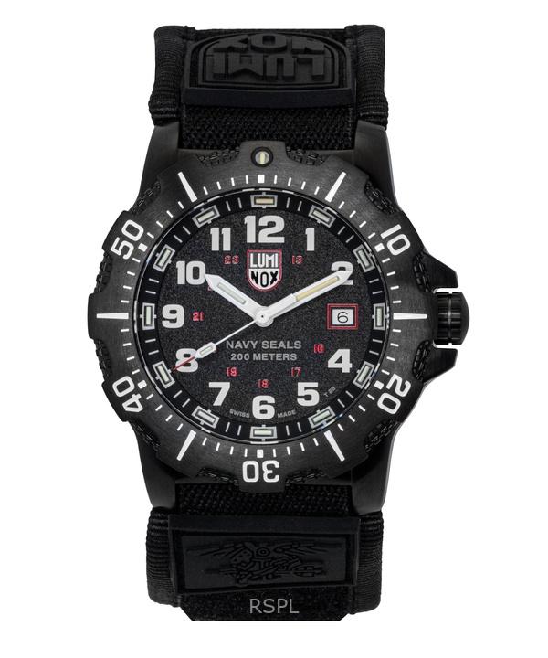 

Luminox Navy Seal Военный каучуковый ремешок Черный циферблат Кварцевые часы для дайвинга XS.4231.SET 200M Мужские часы с подарочным набором чёрный