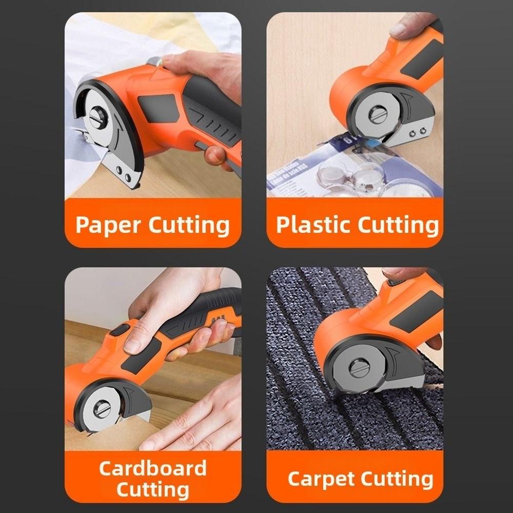 Přesné Stříhání Elektrické Nůžky Bezpečnostní Pojistka Řezačka Kartonu Rotační Nůžky Stříhání Kartonu