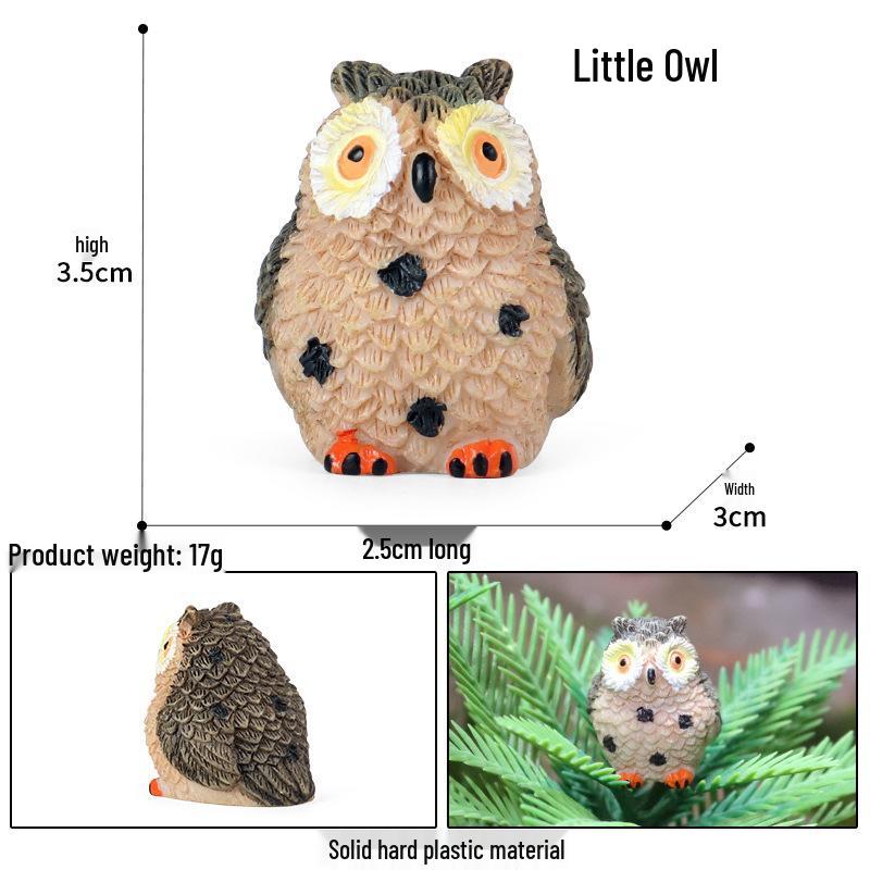 Bird Figurine Kids  Learning Toy - Eagle, Peacock, Toucan, Owl, Hornbill
