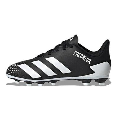 Predator 20.4 20.4 Fxg Game Ready Slip Resistant Abrasion Resistant Low Top Kids' Soccer Shoes Black White Kids' FW9221