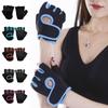 Silicone Hollow Back Weightlifting Gloves Non-slip Palm Fitness Mittens for Dumbbell Gym Workout Hand Protection