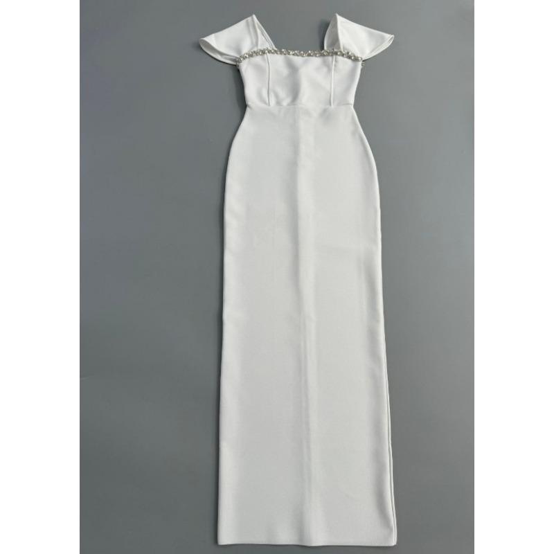 

Новое модное бандажное платье женское высококлассное чувство инкрустированное бриллиантами темпераментное платье с облегающим бедра силуэтом платье платье XL