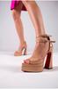 Women's Fashion Style Special Design Double Platform Shoes