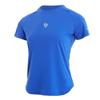 Women's Quick-Dry Reflective Mesh T-Shirt - Nude Feeling, Breathable, Elastic Fitness Top for Running & Training