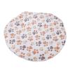 USB Pet Heating Pad Round Double Sided Flannel Thick Warm Dog Cat Heated Blanket Mat for Winter Cold Weather