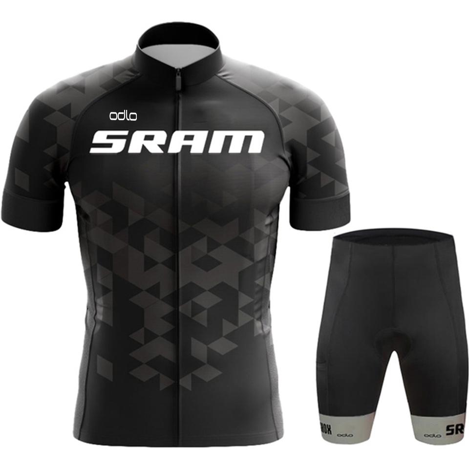2026 SRAM Cyklistický dres Sada Letní cyklistické oblečení MTB oblečení na kolo Uniforma Maillot Ropa Ciclismo Pánský cyklistický oblek na kolo