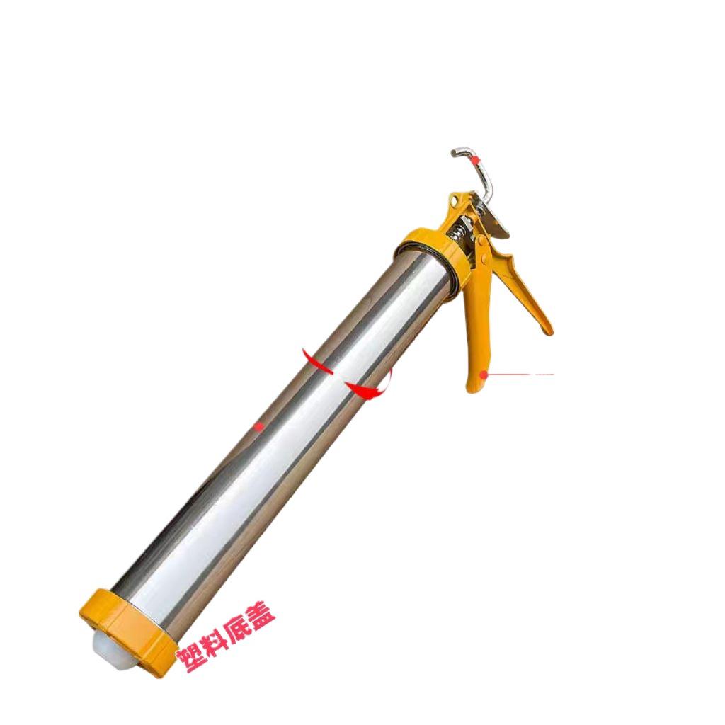 995 Effort-Saving Hand-Press Stainless Steel Caulking Gun for Household Use