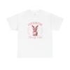 Cottontail Bunny Club Unisex Tee, Cute Bunny T-Shirt, Easter Tee, Spring