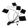 USB Heating Pad Washable Sewable 3 Gears Adjustable 5 In 1 Carbon Fiber Cloth Electric Heater Pad