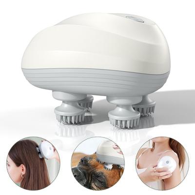 Elektrische Octopus Hoofd Massager Kalmerende Huisdier Massage Tool Ontspanning Gewrichtsverlichting En Binding Massager voor Katten