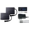 Komine EK-207 1375 7.4V Electric Heated Gloves Charger Set USB Black Free