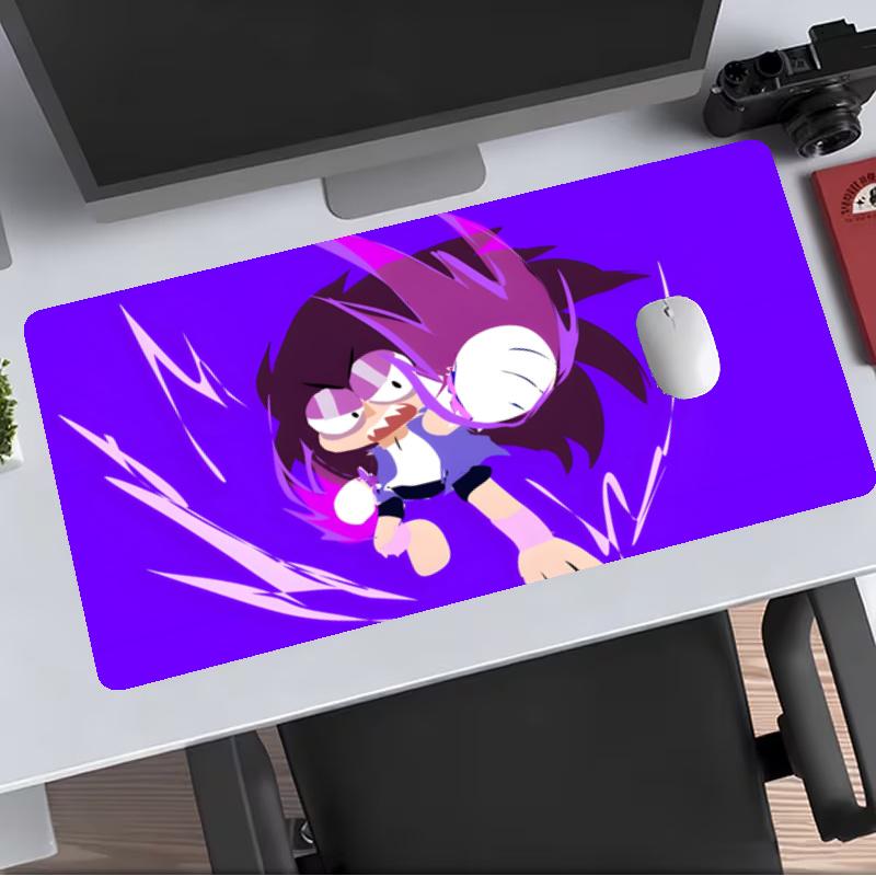 OK K.O Extended Gaming Mouse Pad with Stitched Edges NonSlip Rubber Base Waterproof Desk Mat for Computer Laptop Office Gaming