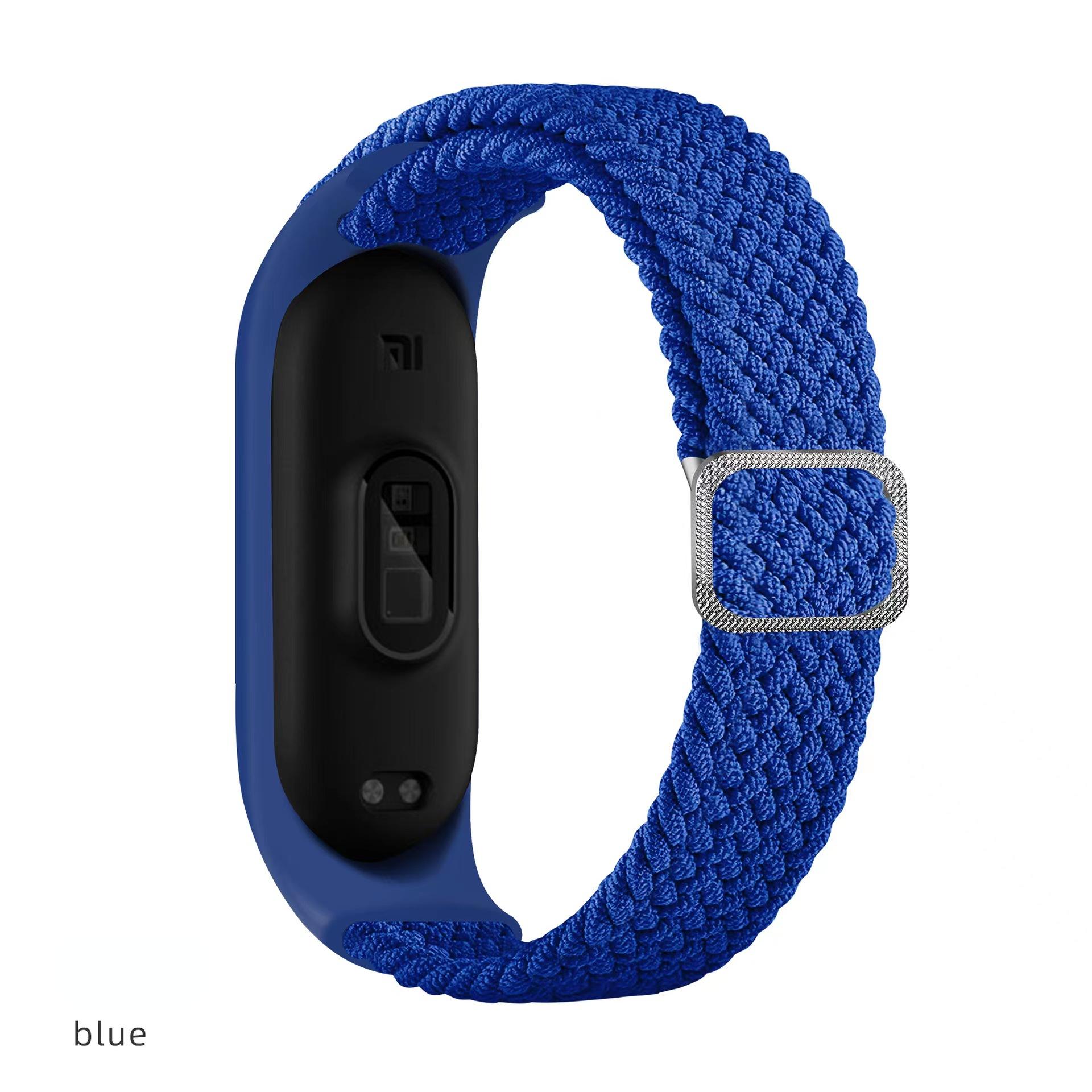 

Новая нейлоновая петля для Xiaomi Mi Band 7 nfc smartwatch, спортивный браслет Miband7 Correa, сменный браслет, смарт-браслет 6, 5, 4, 3, ремешок For Mi band 8
