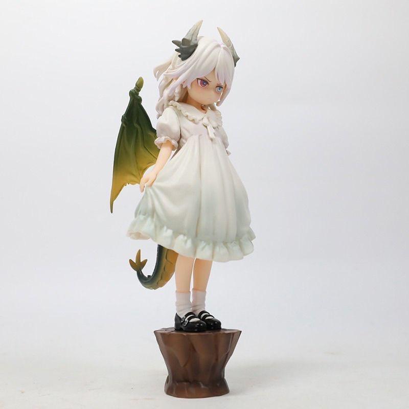 Miss Kobayashi's Dragon Maid Kanna Kamui Anime Figure18.5cm Action Figure Angry Dragon Girl Collectible Figure Model Toy Gifts