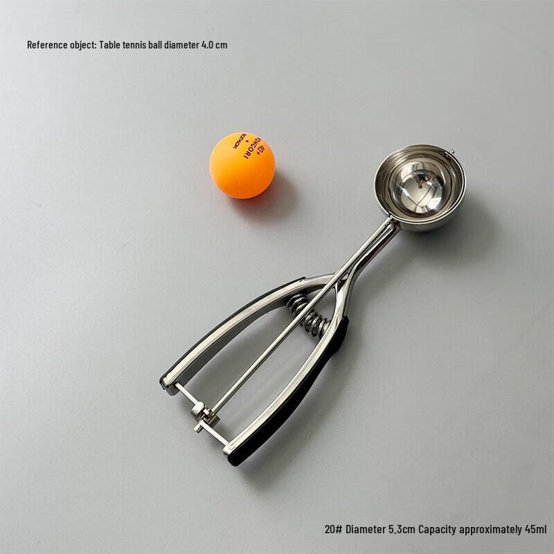 

Qiwei 304 Stainless Steel Ice Cream Scoop