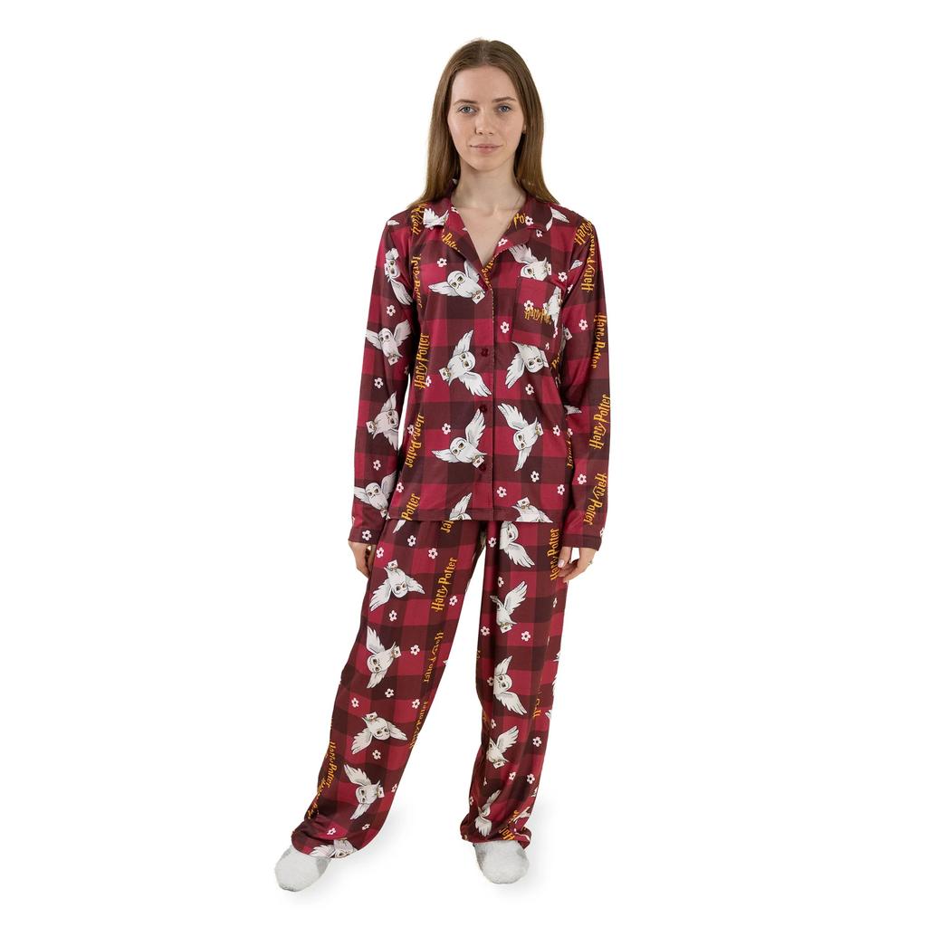 Harry Potter Womens/Ladies Hedwig Long Pyjama Set
