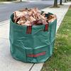 Faltbarer Laubsack, große Kapazität, strapazierfähiger Laubsammler mit verstärkten Griffen, Gartensack für Laub und Zweige