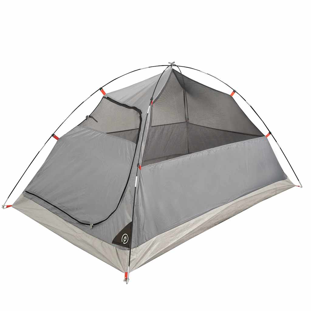 Dome Camping Tent for 3 Persons Brown Waterproof
