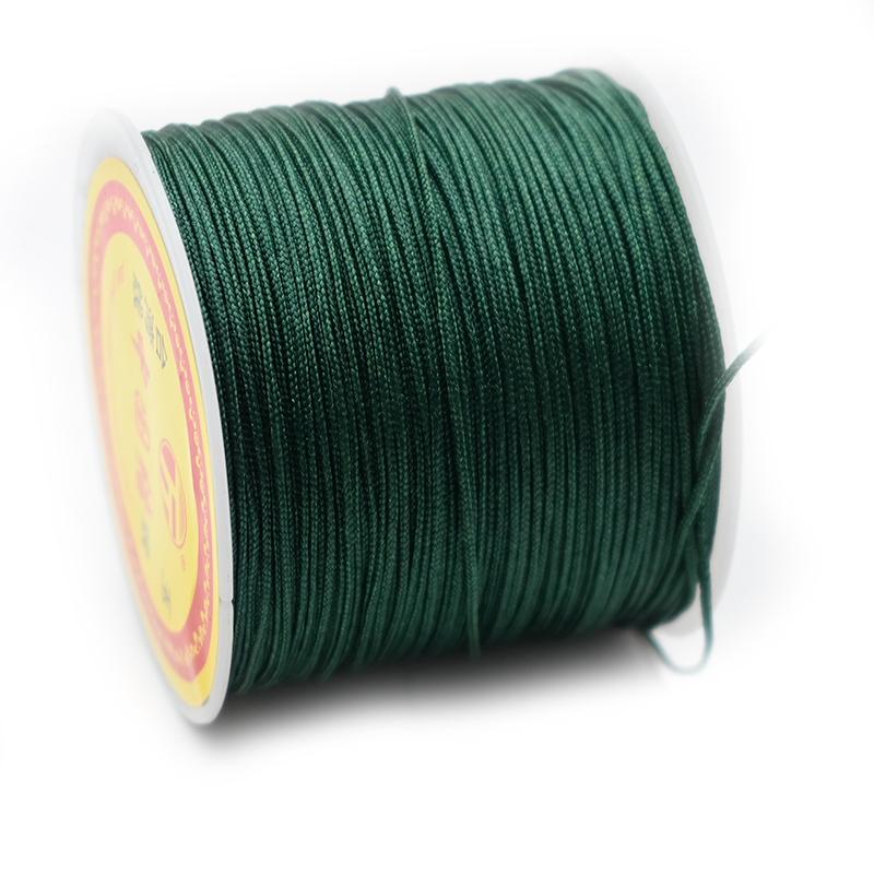 חוט ניילון 0.8 מ"מ חוט סיני קשר סיני חוט מקראמה צמיד שרשרת חוט שזור ל-DIY שרשרת שנדלה גדיל חרוזים יצירה