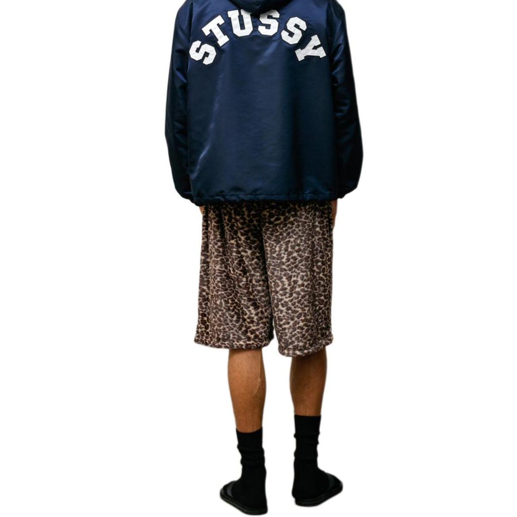 Stussy Modische Sommer-Shorts mit Leopardenmuster, bequem, locker, lässig, Unisex-Shorts 112344-LEOP
