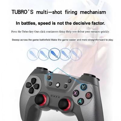2.4G Wireless Controller for Android TV Box, Steam, PC, PS3 with Wukong Rapid Fire Function