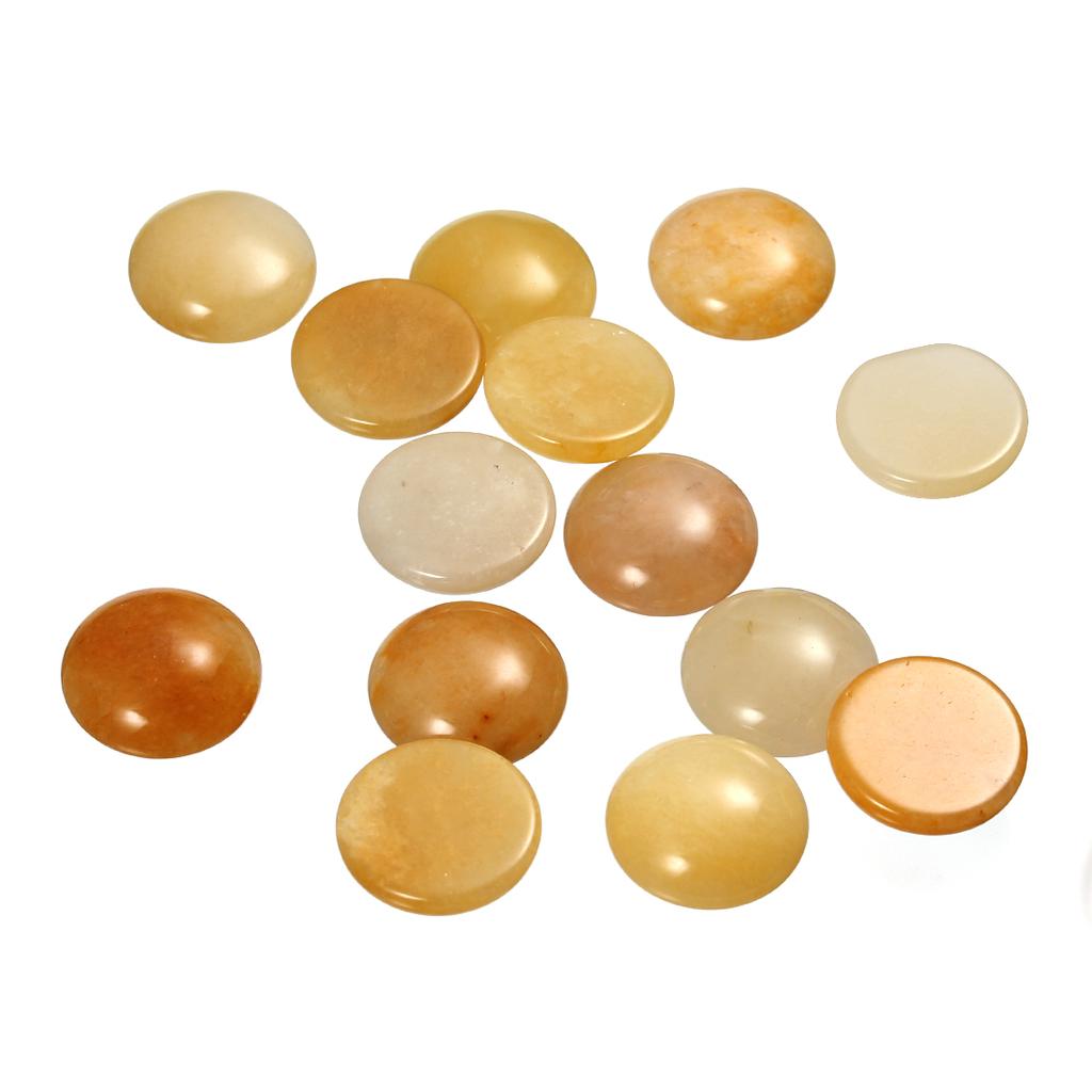 5-10pcs/lot Natural Stone Cabochon 4-25mm Amethyst Tiger Eye Agate Half Round Cabochon For DIY Ring Necklace Jewelry Accessories