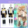 Високоякісний костюм для косплею Kagamine Rin/len для Comic Con та рольових ігор