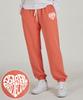 ASTRAL PROJECTION Heart Logo Comfortable Training Sweat Jogger Pants_Coral