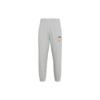 Li Ning Sports Fashion Collection Knitted Sweatpants Men's Gray Moderate Cuffed Pants AKLR375-2