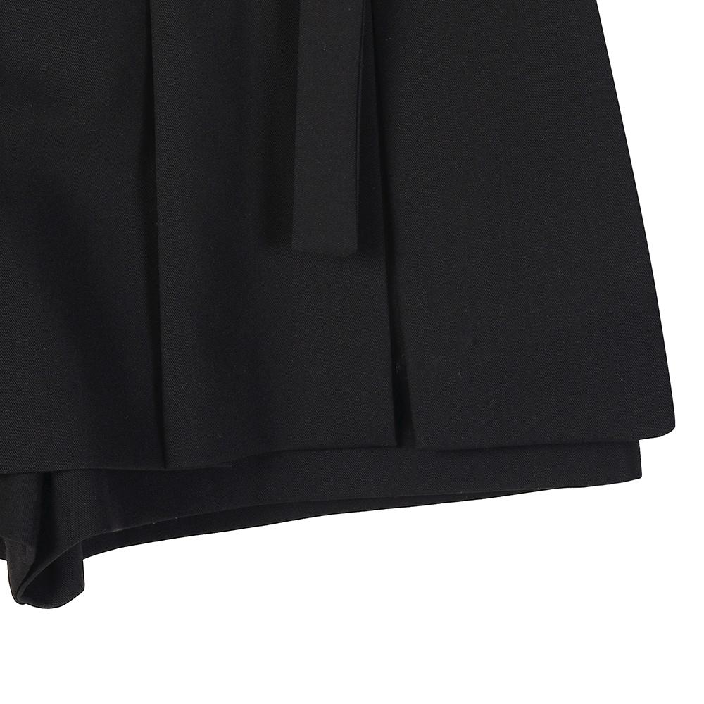LAP Belted Pleated Skirt Pants Ar3Wp860