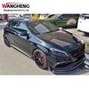 Mercedes-Benz A45 W176 AMG Front Lip Diffuser & Carbon Fiber Splitter Canard