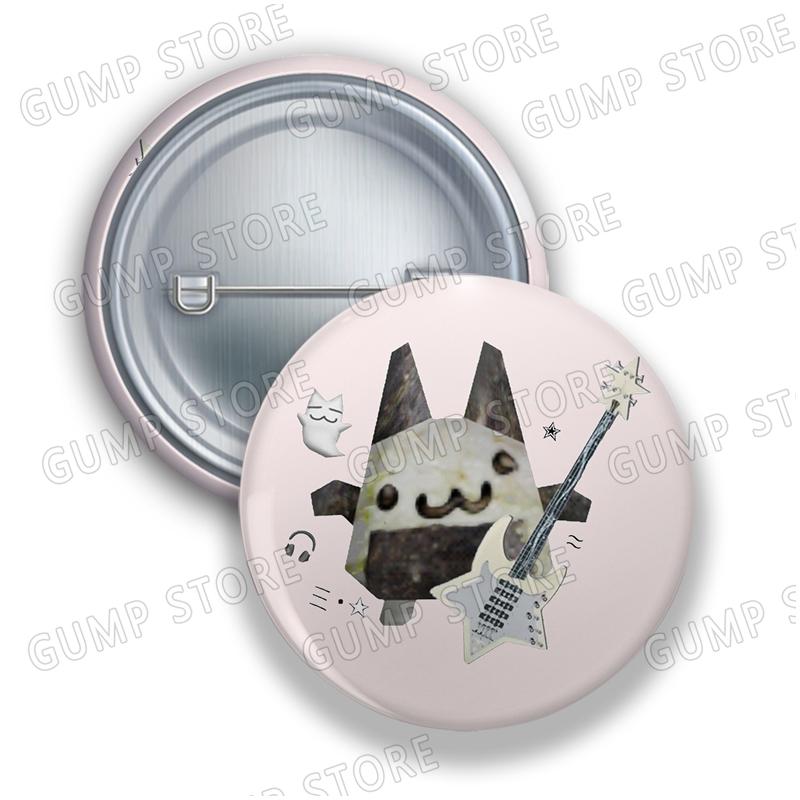 Spille Rotonde Cartoon Y2k Toro Inoue per Accessori Gioielli Decorazioni Borse Gatto Ha4to Kawaii Spille a Bottone Regali per Fan Amici