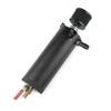 Universal Billet Aluminum Baffled 2-port New Long Oil Catch Can Tank with Breather Filter Engine Mini Oil Separator