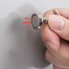 1.5kg To 66kg Small Strong Powerful Neodymium Magnet Hook Nickel Plated Hole Free Hook For Home Kitchen Workplace Office