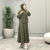 2025 cross-border European and American style women's clothing autumn new round neck lantern sleeves long sleeves waist fairy A-shaped long dress 