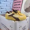Korean retro niche German training shoes spring new leisure sports flat bottom inner heightening board shoes Forrest Gump shoes