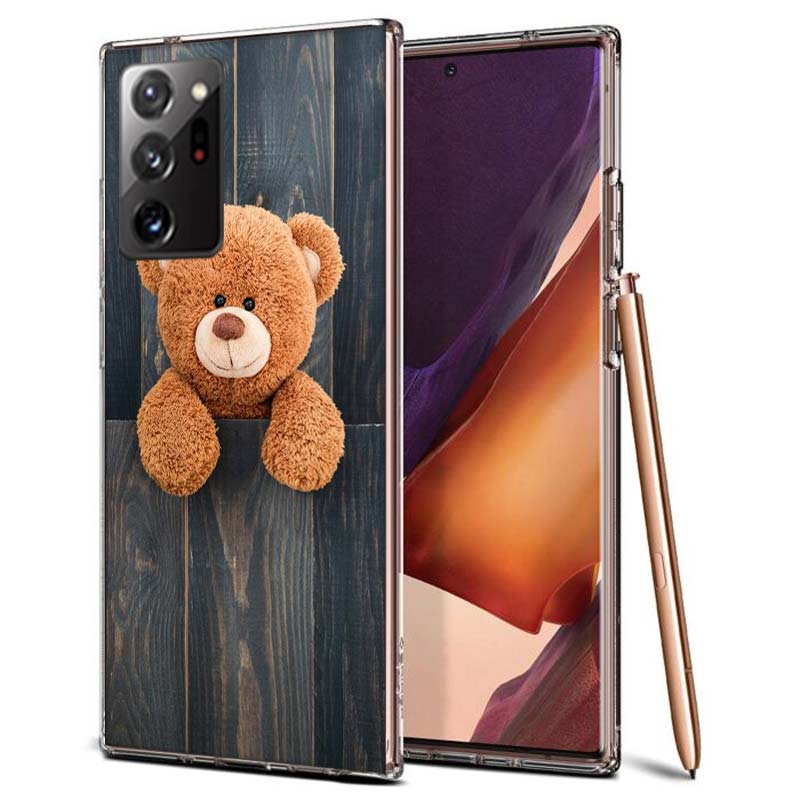 Funny And Cute Bear Phone Case for Samsung A55 A35 A25 A15 A07 A05S A16 A17 A26 A36 A37 A56 A57 Galaxy Note 20 10 A50S A71 A51 A