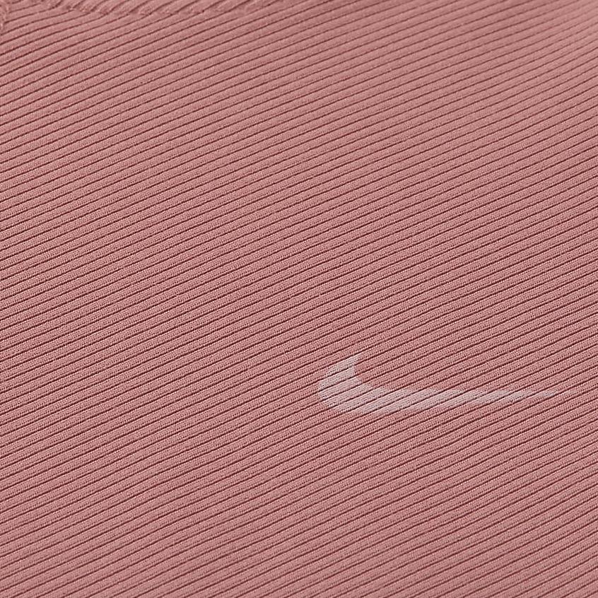 Nike Dri-Fit One Fitted Short Sleeve T-Shirt Women Tops Rock-Pink White FV7875634