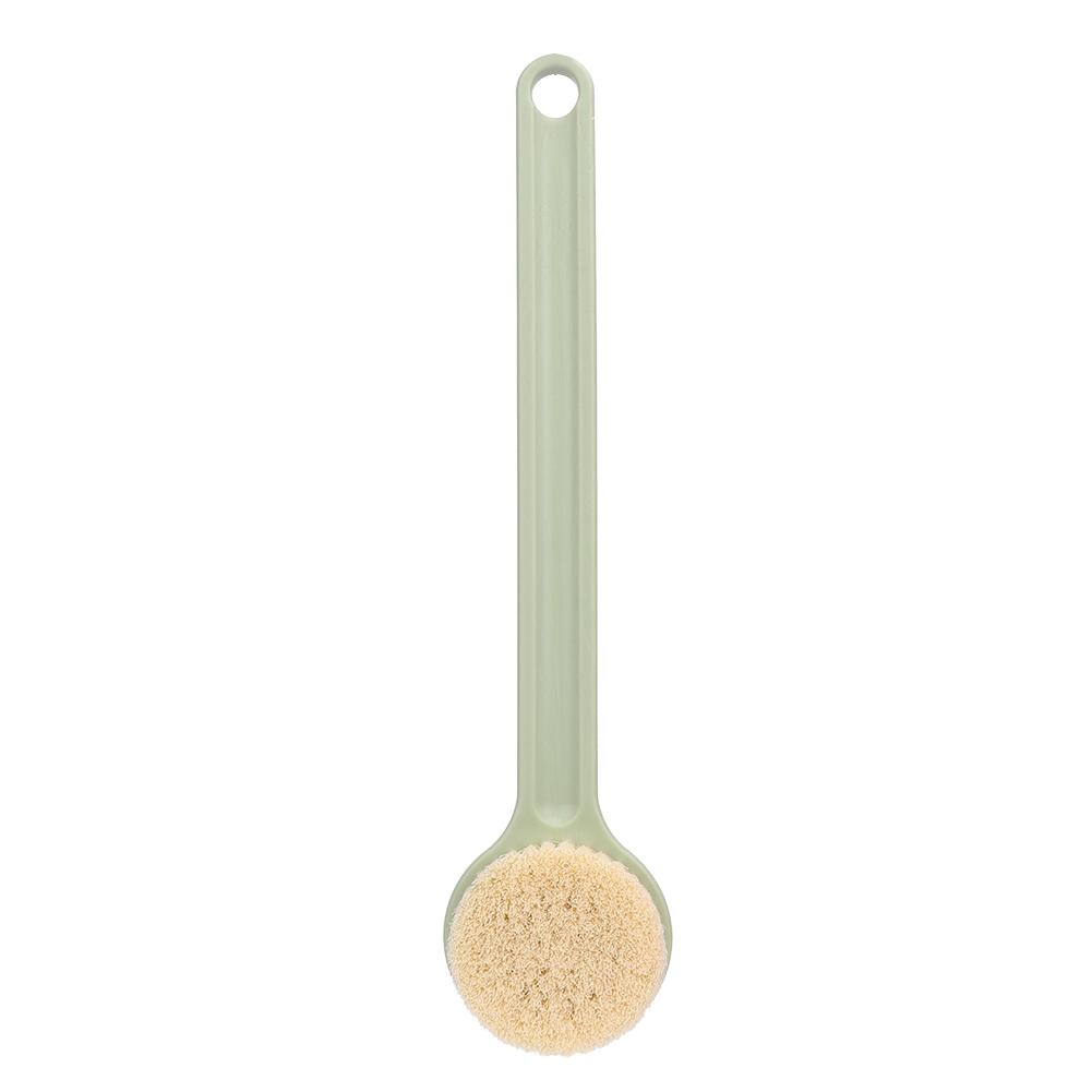 Handle Soft Hair Bath Brush Skin   Clning Exfoliating Body Scrubber Shower Brush