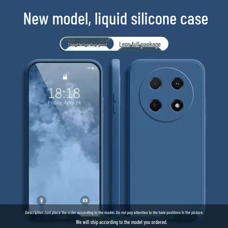 Huawei Enjoy 70 Pro Case: Solid Color, Full Coverage, Anti-Drop Silicone Soft Edge