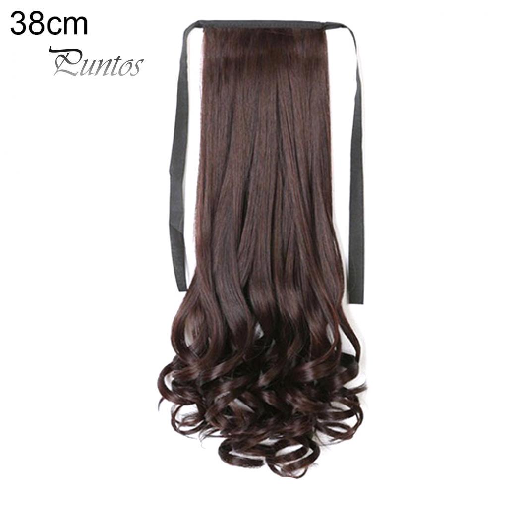 

Шиньон Curly-38cm темно-коричневого