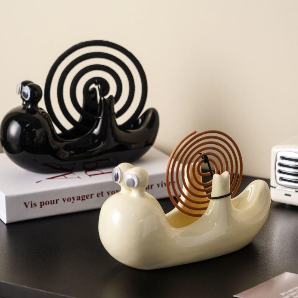 Ceramic Mosquito Coil Holder Cute Mosquito Incense Base Mosquito Incense Bracket  Summer