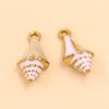 Ocean-Themed Stainless Steel Seashell Conch Pendant Jewelry Accessories