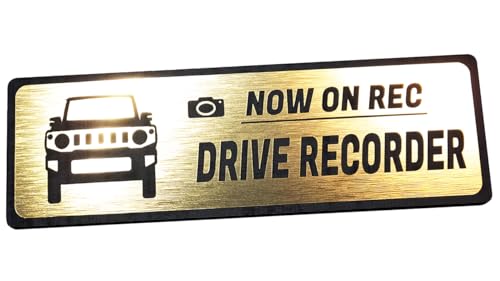 

Honami Works JB64 Jimny Видеорегистратор Эмблема на автомобиль Видеорегистратор Наклейка на приборную панель (Золото)