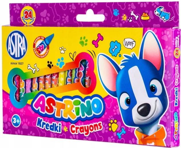 KREDKI ASTRINO 24 KOL  GRAFIONOWE 8297