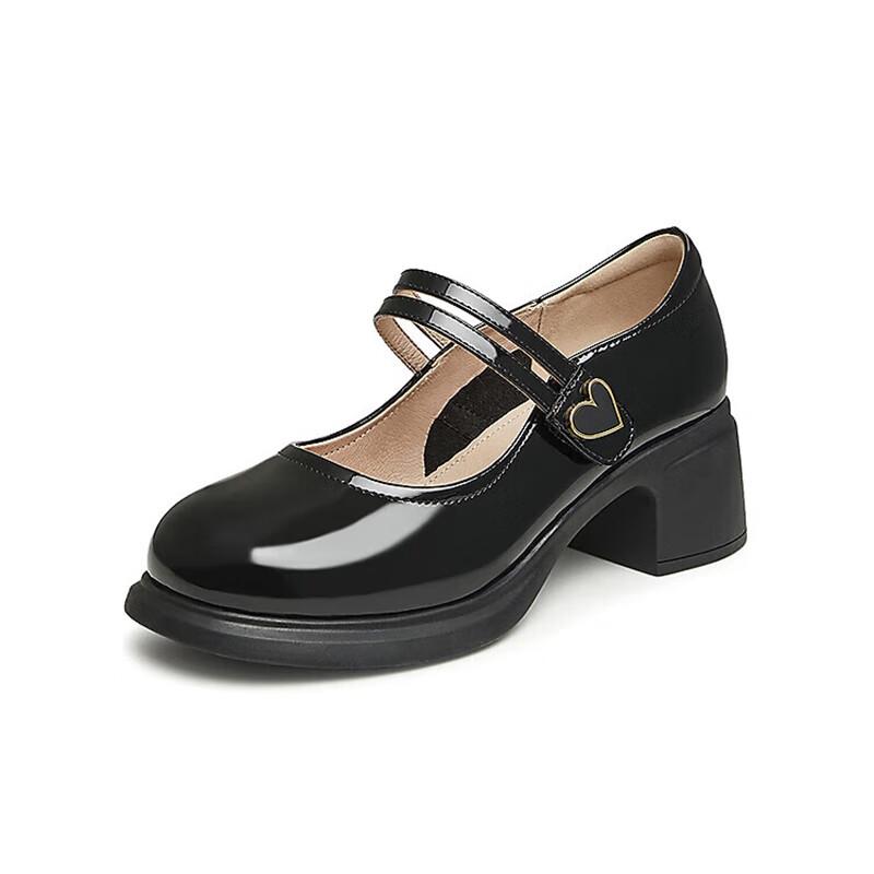 Women's Fashion Mid-Heel Mary Jane Shoes
